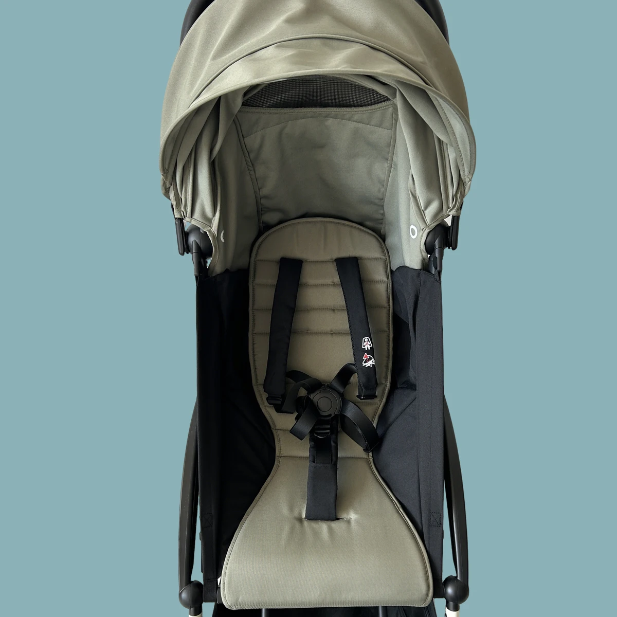 Accesorios de Repuesto para Carrito de Bebé MomTan: Capota Extendida, Cojín de Asiento y Base de Asiento para Babyzen YOYO Series y Stokke YOYO3