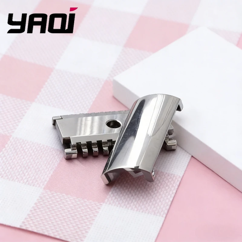 2026 YAQI 1.50 OC Sentinel ssp (acero inoxidable 316) Cabezal de afeitadora de seguridad pulido para hombres con espacio entre cuchillas de 1.5 mm