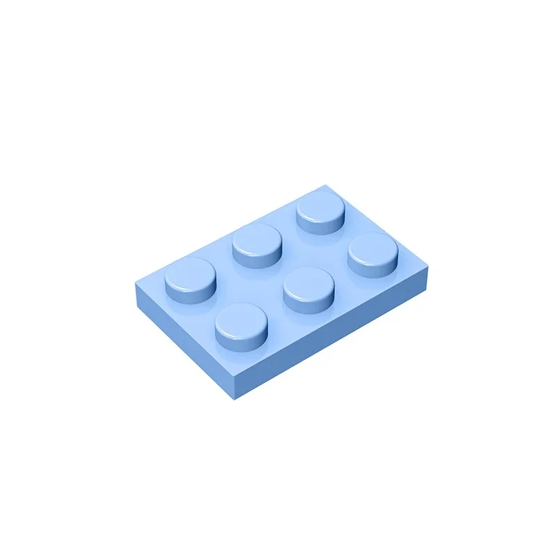Placa Gobricks GDS-510 2x3 compatible con lego 3021 piezas de bloques de construcción DIY para niños placa de partículas DIY