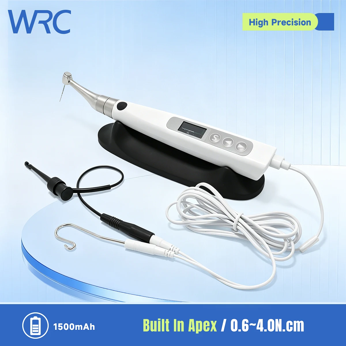 Motor Endo inalámbrico inteligente Dental 2 en 1, localizador de ápice incorporado, conducto radicular 360, pieza de mano ajustable para tratamiento del conducto radicular
