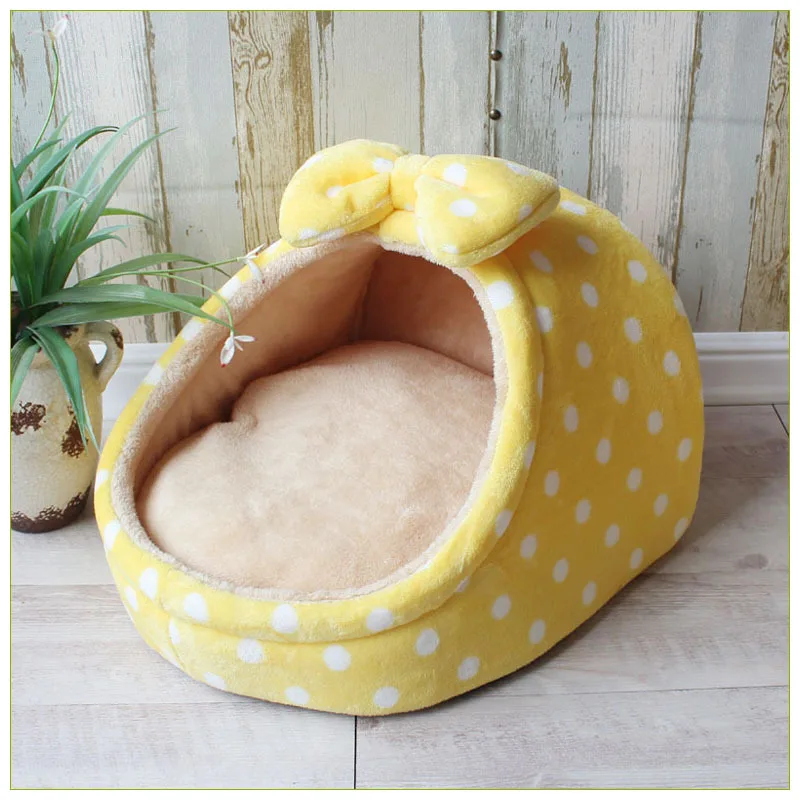 Casa para perros, cama cálida para perros, perrera, cojín suave para cachorros, nido para gatos, cesta para perros, cama de peluche para Chihuahua para perros pequeños y medianos, proveedor de mascotas