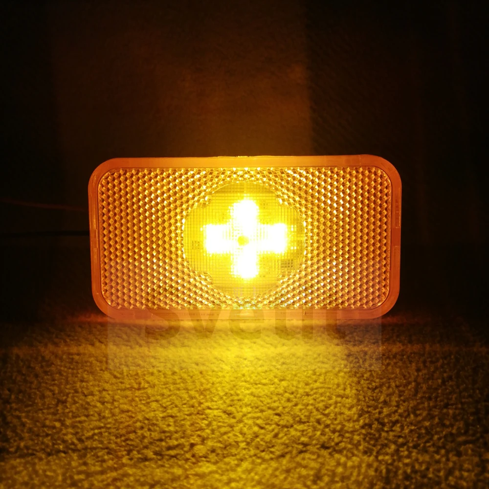 Luces laterales LED de 24V para camión Volvo FH FM FL, lámpara marcadora, liquidaciones ámbar claro 20789440 20398660 82392733   Accesorios