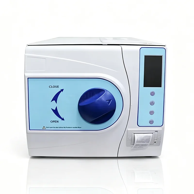 Autoclave Dental Estándar Europeo B, Esterilizador a Vapor para Consultorio Dental, Autoclave Clase B con Pantalla LED