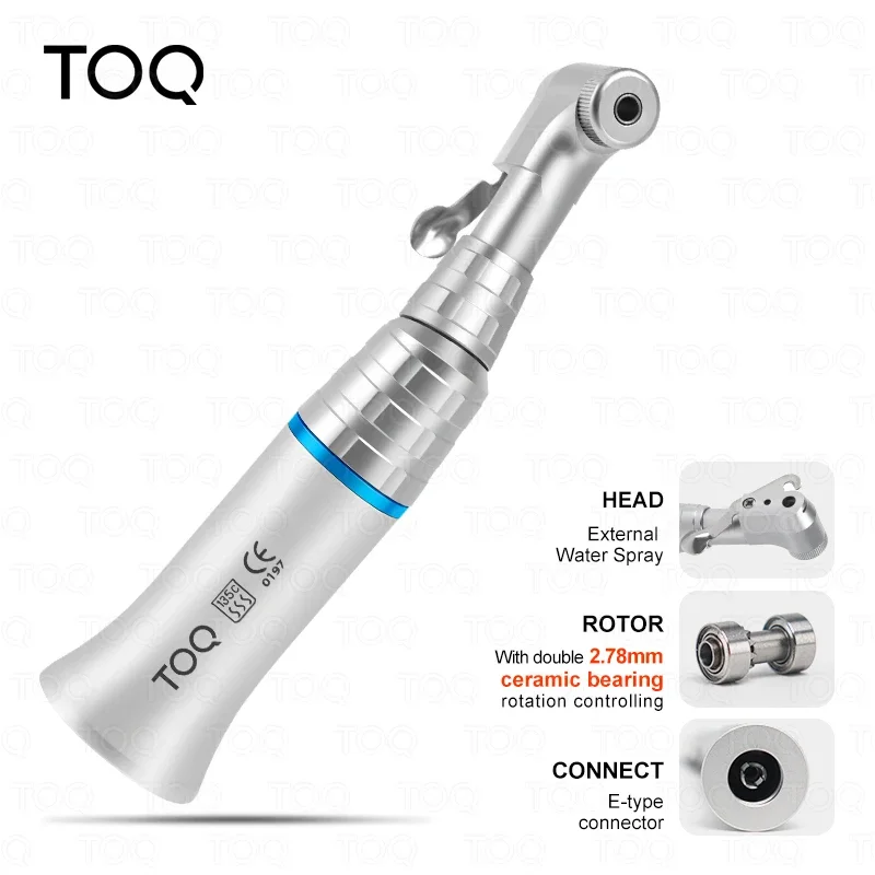 Nuevo tipo de llave, herramientas de pieza de mano de baja velocidad contraángulo Dental de baja rotación, portabrocas/tipo de llave de baja velocidad 22000-27000 RPM