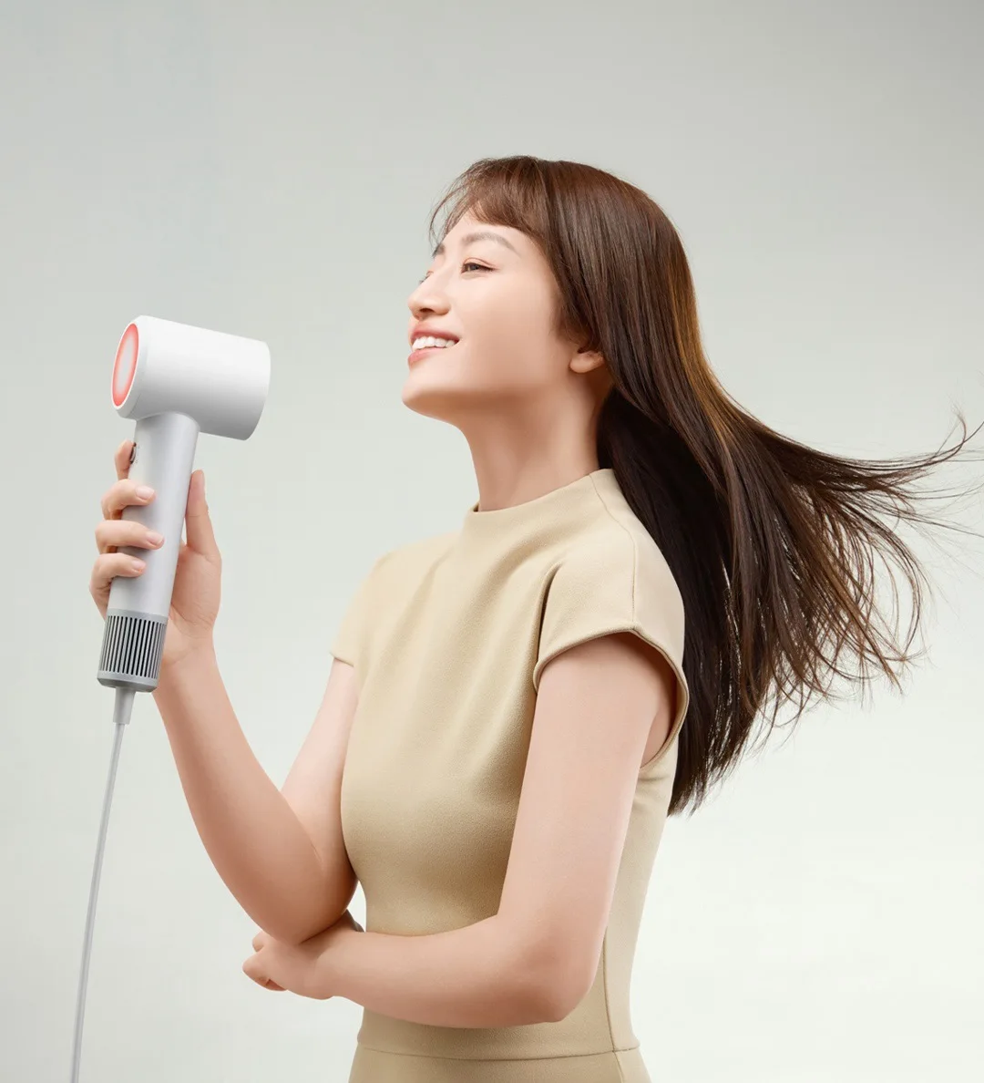 NUEVO SECADOR DE PELO DE ALTA VELOCIDAD MIJIA H501 SE, Velocidad del Viento de 62m/s, Cuidado Capilar con Iones Negativos, 110,000 RPM, Secado Profesional, 220V - (Versión CN)