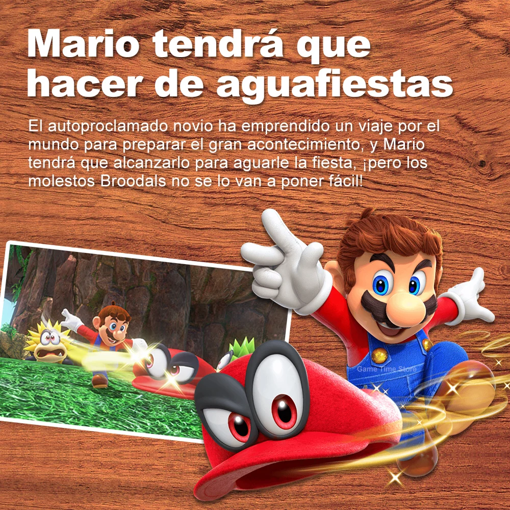 Super Mario Odyssey Nintendo Switch ofertas de juegos 100% tarjeta de juego física oficial Genre Action Platformer para Switch OLED Lite
