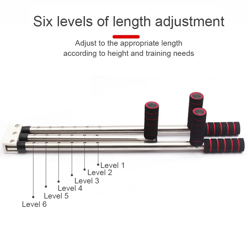 Ensanchador de piernas de 3 barras, máquina de estiramiento dividida ajustable, equipo de entrenamiento de flexibilidad para ejercicio de danza y Yoga en casa de acero inoxidable