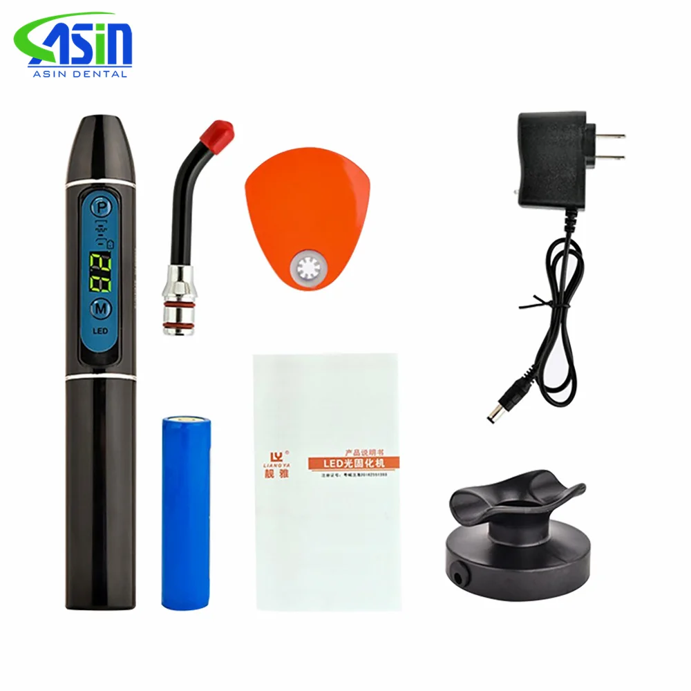 Luz de curado Dental, lámpara Led inalámbrica, curado de luz azul ajustable, máquina de curado, herramientas dentales solidificadas