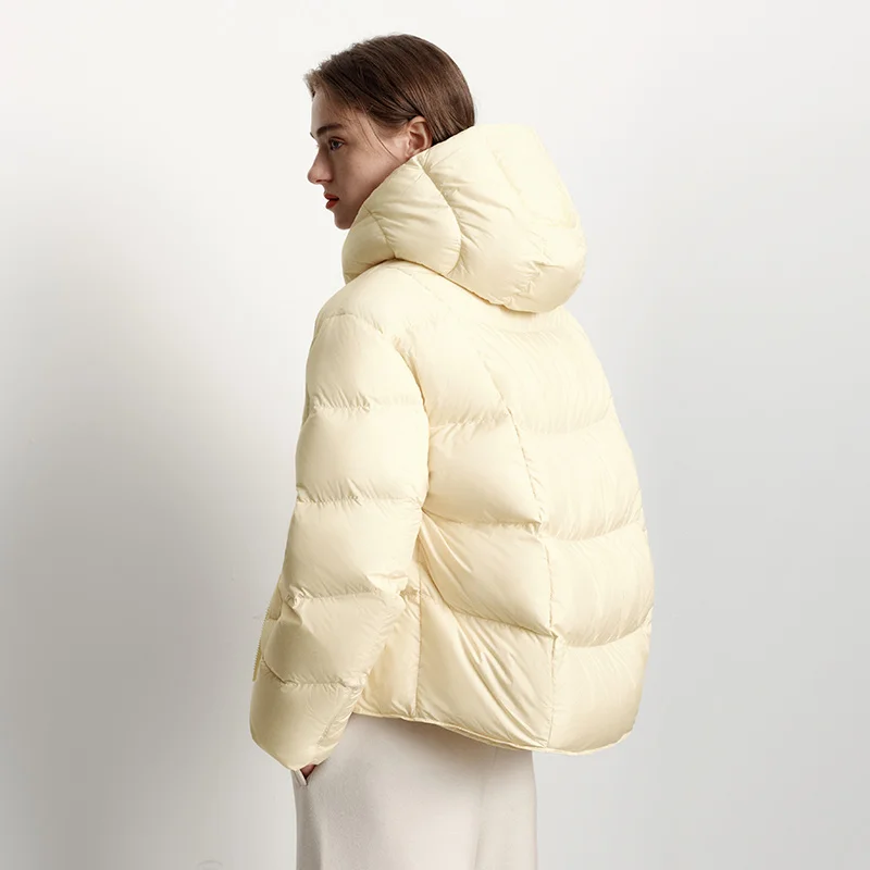 Chaqueta de Plumón Semir para Mujer, Invierno, Impermeable, Resistente a Manchas y Aceite, Generadora de Calor, Antiestática, Nueva Colección 2026, Largo Medio