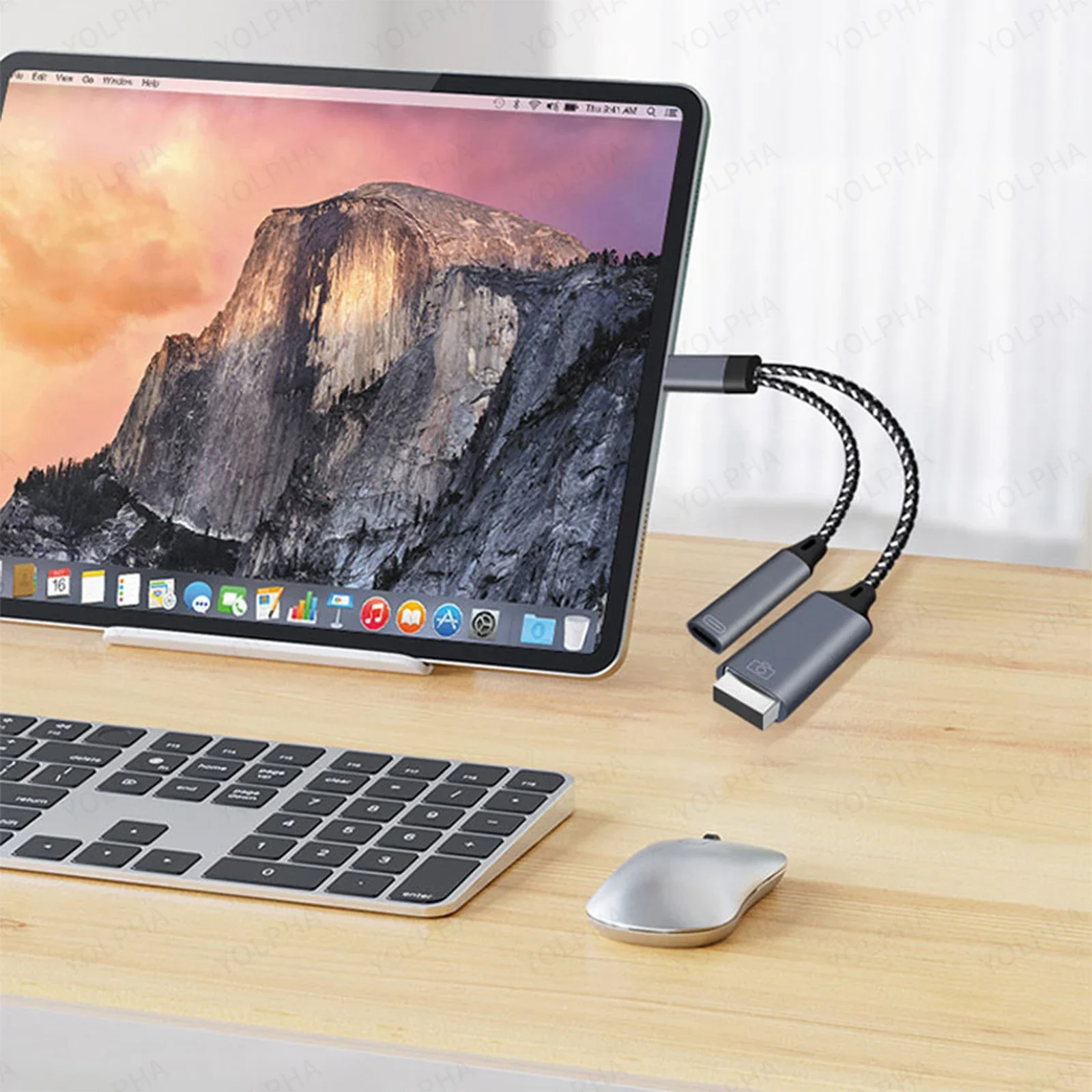 Cable Adaptador USB C OTG 2 en 1, Tipo C a USB A con Puerto de Carga PD para Teléfonos Samsung, Huawei, Xiaomi, Laptops y Tablets