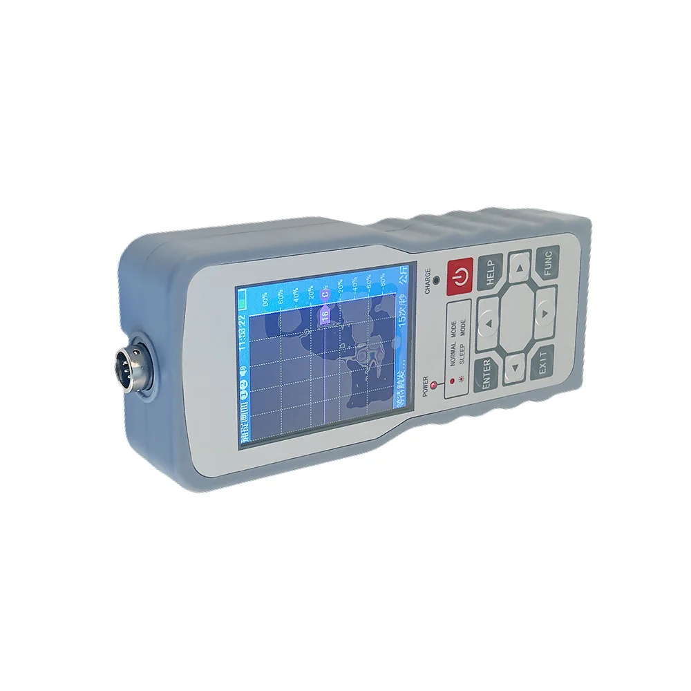 Convertidor de Señal Portátil YB21 para Celdas de Carga con Extensómetro, Entrada de 4 Hilos, Excitación de 5V, Resolución de Panel IP65, Batería Integrada