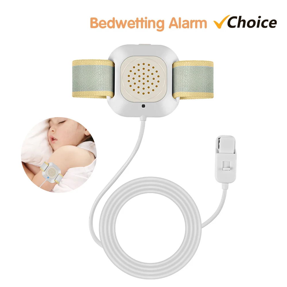 Alarma de Enuresis con sonido fuerte, luces brillantes y vibración fuerte, herramientas de entrenamiento para orinal de niños