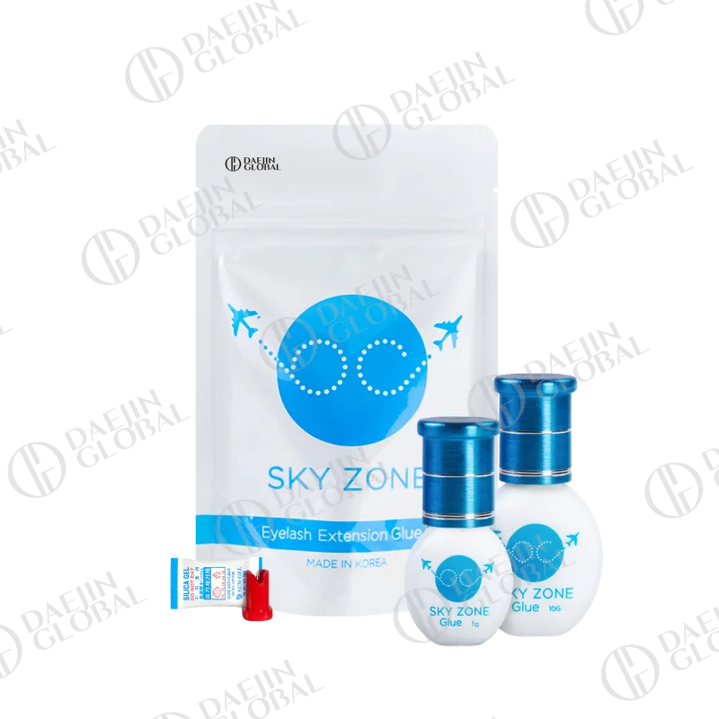 Pegamento para pestañas Original Corea Sky S +, adhesivo negro para mujer 1-2S, zona de cielo de secado rápido, pegamento fuerte para extensión de pestañas, herramientas de maquillaje, 5/10 Uds.