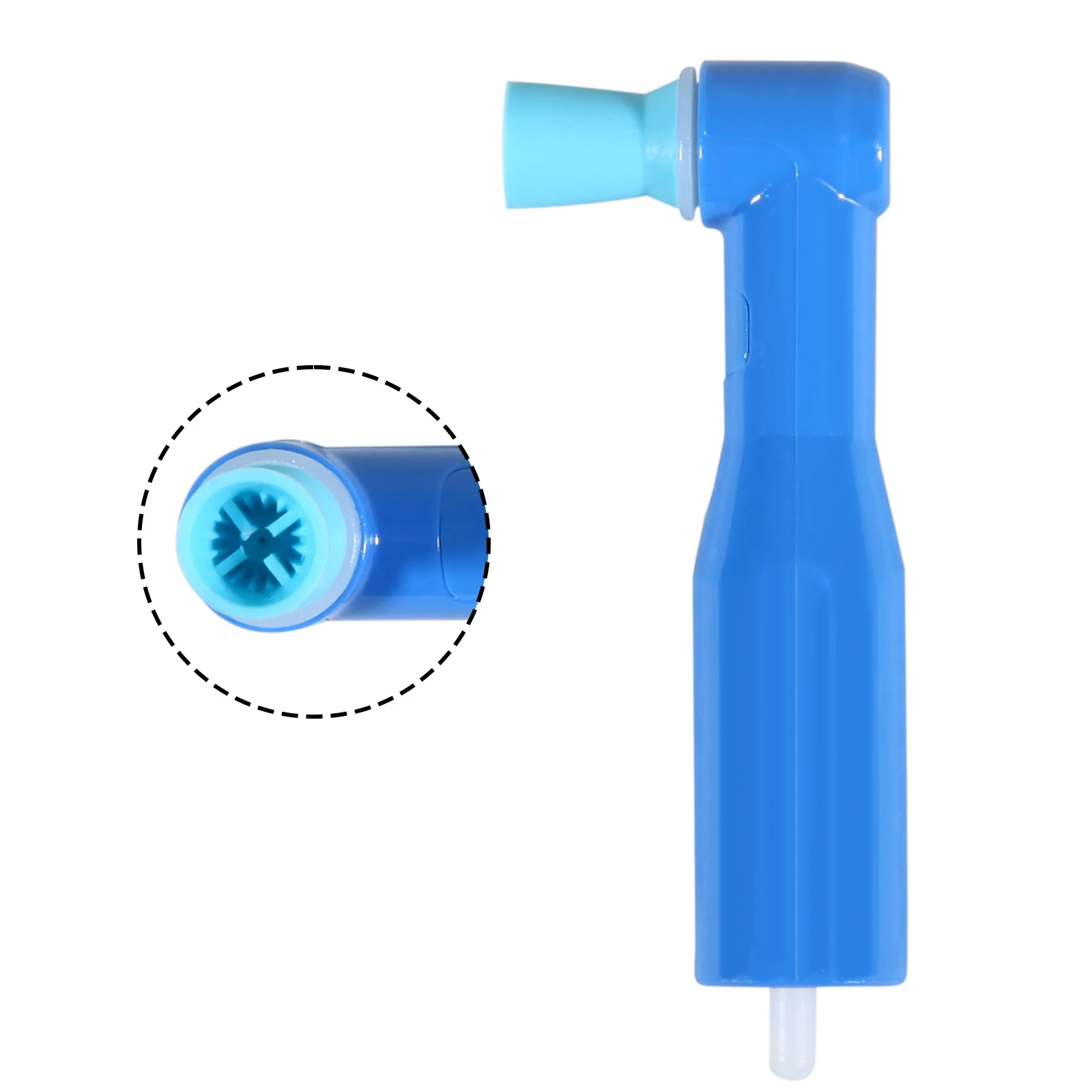 Pieza de mano para profilaxis de higiene dental 4:1 360 °   Ángulo disponible del cono de la nariz recta del motor de aire de los agujeros giratorios 2/4/íngulos de profilación