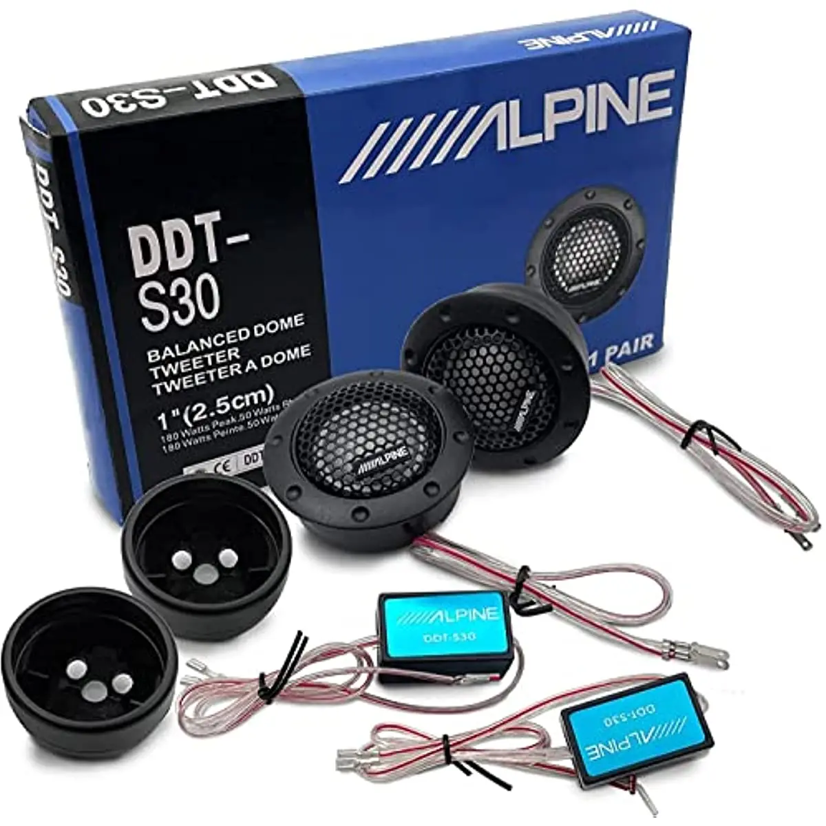Tweeter de altavoz estéreo de alta fidelidad para automóvil - Tweeter de cúpula de seda de audio para automóvil modificado para automóvil