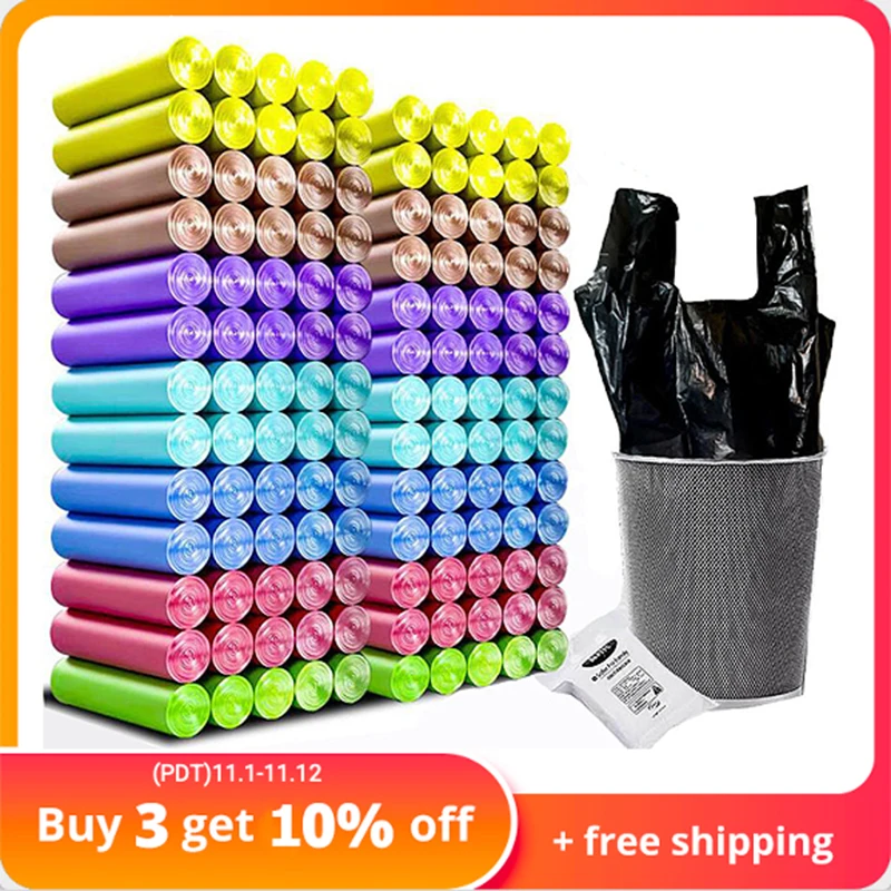 Bolsas de basura bolsas de basura desechables bolsa de basura grande cubo de basura caja de almacenamiento soporte cubo de basura cocina hogar conveniente
