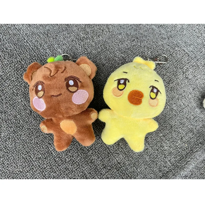 LLavero de muñeca de tienda emergente de 10CM, llavero con colgante de felpa bonito de dibujos animados de ANITEEZ, accesorios para bolso, regalos para seguidores de Kpop Yunho Yeosang