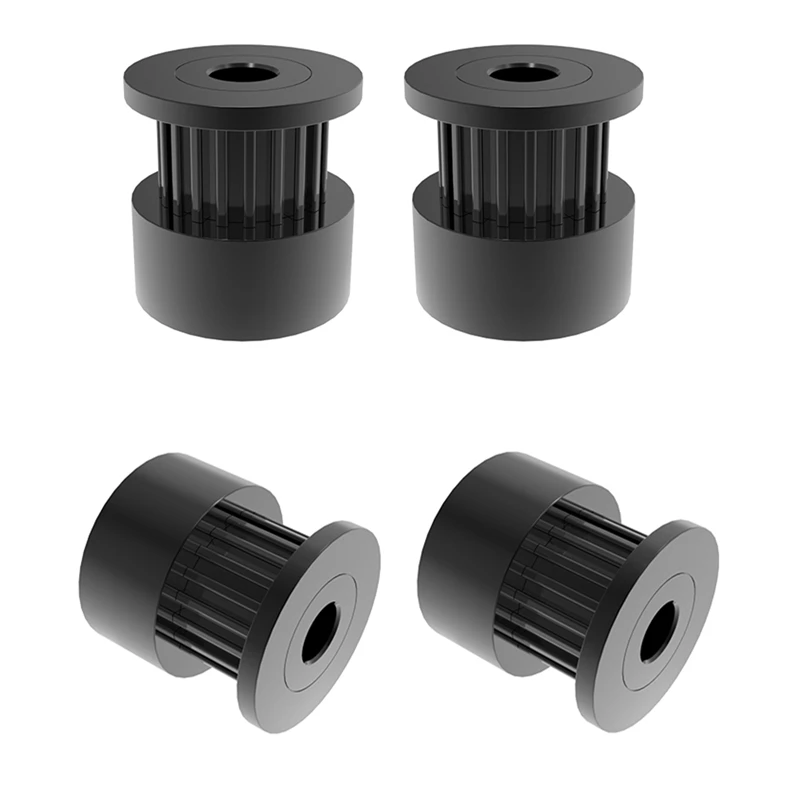 Rueda Sincronizadora 2GT de 16, 20, 30, 36, 40 Dientes, Polea de Sincronización 2GT con Diámetro Interior de 4/5/6/6.35/8 mm para Correa de Distribución GT2 de 6 mm de Ancho, Piezas para Impresora 3D y CNC