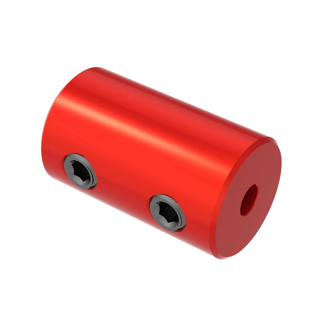 D12L20 diámetro 2mm 3mm 4mm 5mm 6mm 8mm 10mm conector de Motor acoplador de eje de acoplamiento rígido de aluminio para RC barco coche avión
