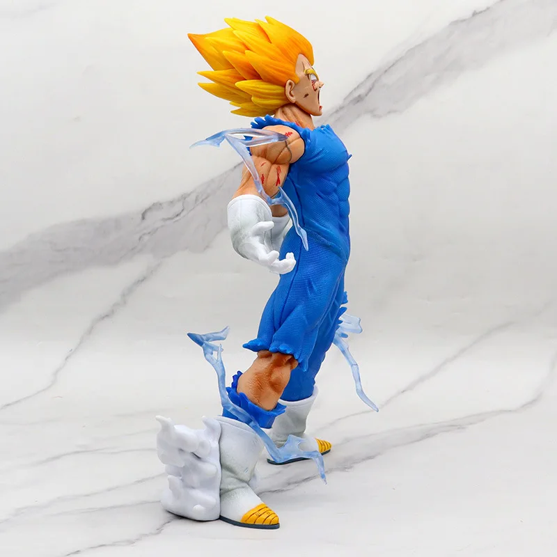 27cm Dragon Ball autordestructante Vegeta Demonizado Vegeta figura de acción modelo estatua de Pvc muñeca estatua modelo colección juguetes regalo