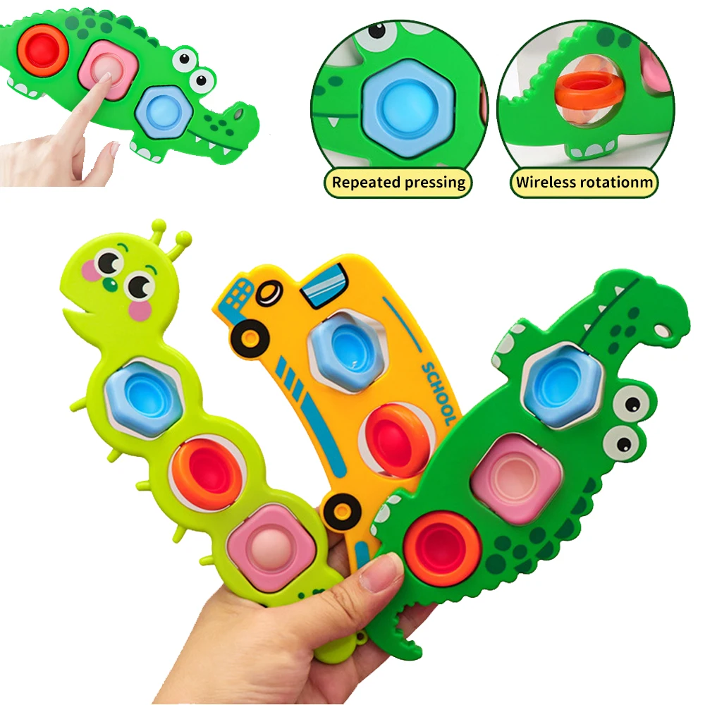 Juguetes antiestrés con prensa para dedos para niños, ejercicio sensorial para dedos, actividad, habilidades motoras, alivio educativo del estrés, juguete para regalo