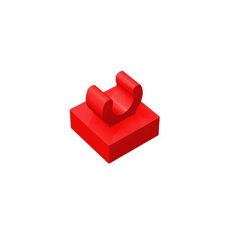Gobricks GDS-818 Azulejo Especial 1x1 con Clip con Bordes Redondos compatible con lego 15712 2555 DIY Edificio Educativo