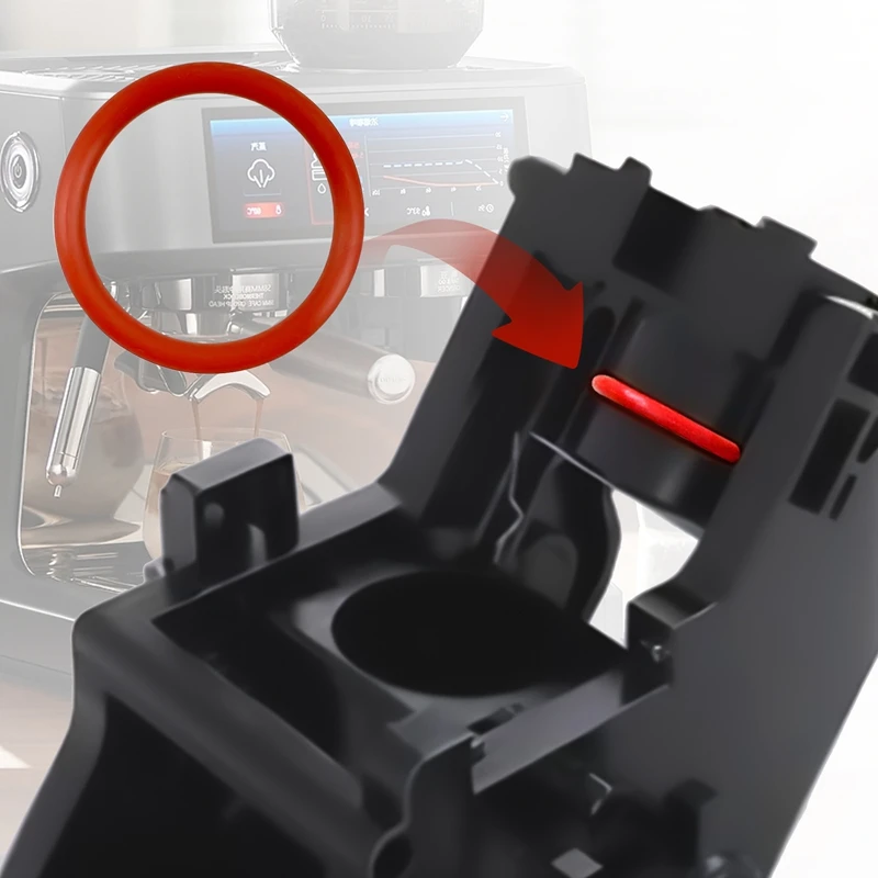 Kit de juntas tóricas de silicona para máquina de café Saeco Gaggia Spidem, grupo de elaboración de cerveza, conector de boquilla, accesorios de cocina, 15 Uds.