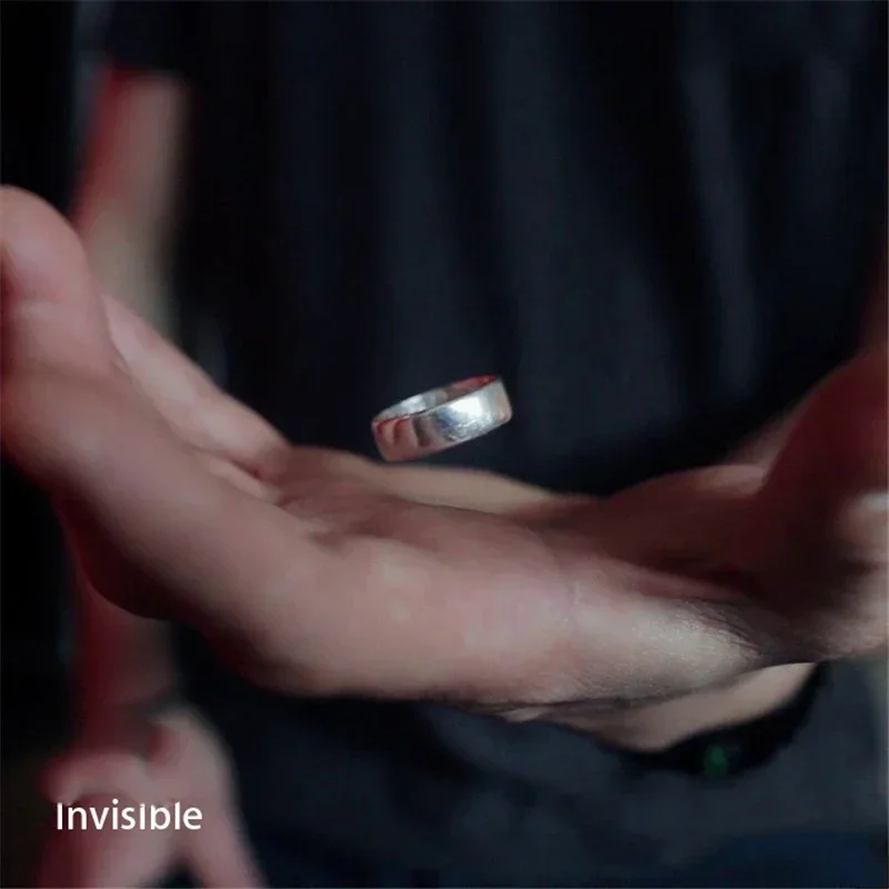 Anillo flotante para trucos de magia, bolígrafo de juego, efecto flotante de traje Invisible, potentes accesorios mágicos, accesorios de escenario de primer plano, truco