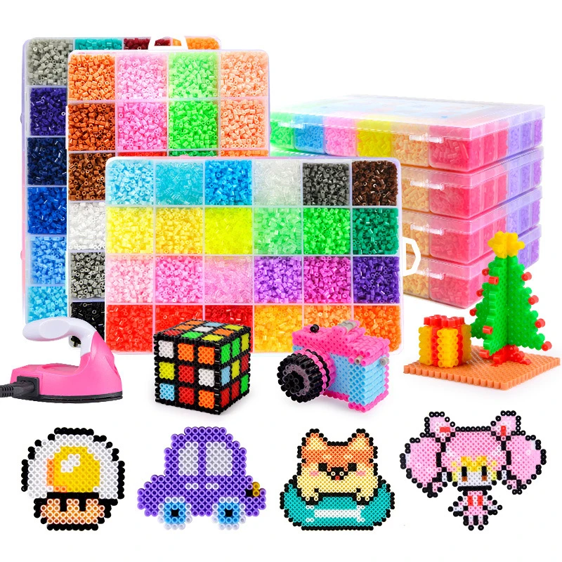 Pinzas de cuentas Hama de 2,6mm, patrones de Clip Hama Bea para cuentas de fusibles, herramienta de cuentas Perler, accesorios de cuentas de joyería de hierro, juguete para niños