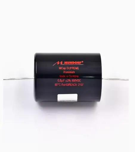 Condensadores de Audio de aluminio clásicos SUPREME Mcap, divisor de frecuencia, Original de Alemania, mundorf-mcap, 2 unidades por lote, envío gratis