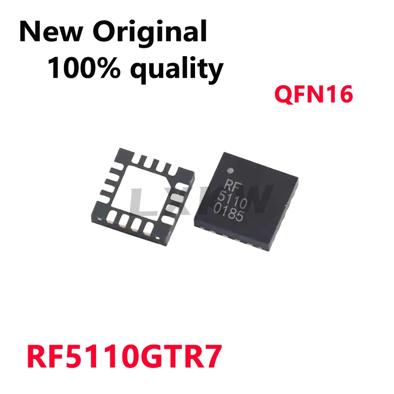 5-10/Uds nuevo Original RF5110GTR7 RF5110G RF5110GTR7 QFN16 Rf chip amplificador de potencia en Stock