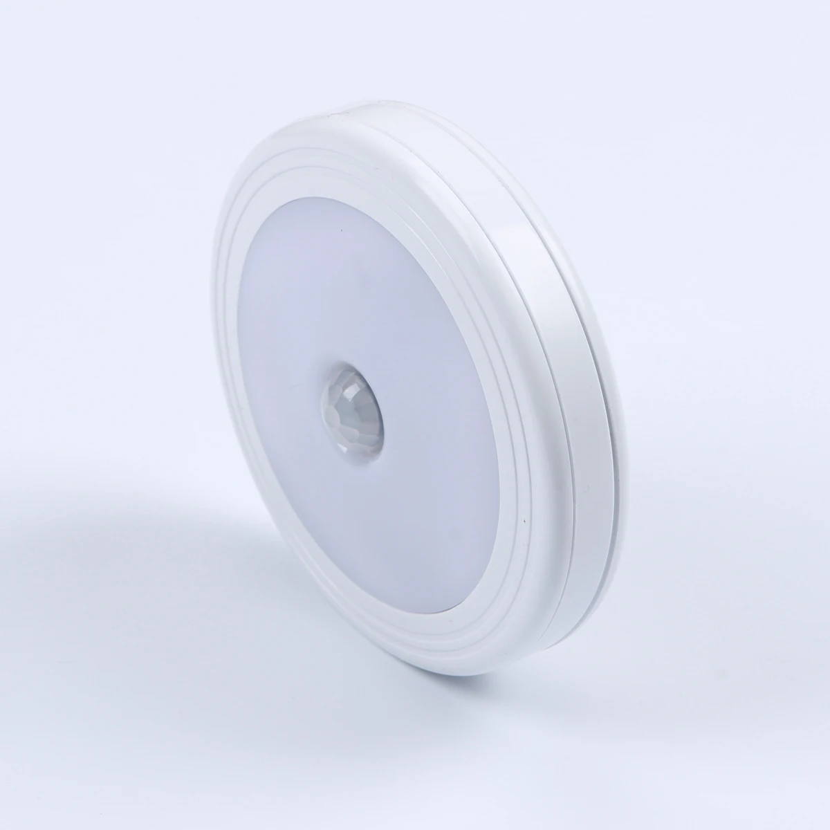 Luz LED nocturna con Sensor de movimiento PIR, lámpara nocturna alimentada por batería para armario de cocina, lámpara para armario, escalera, luz inalámbrica para armario