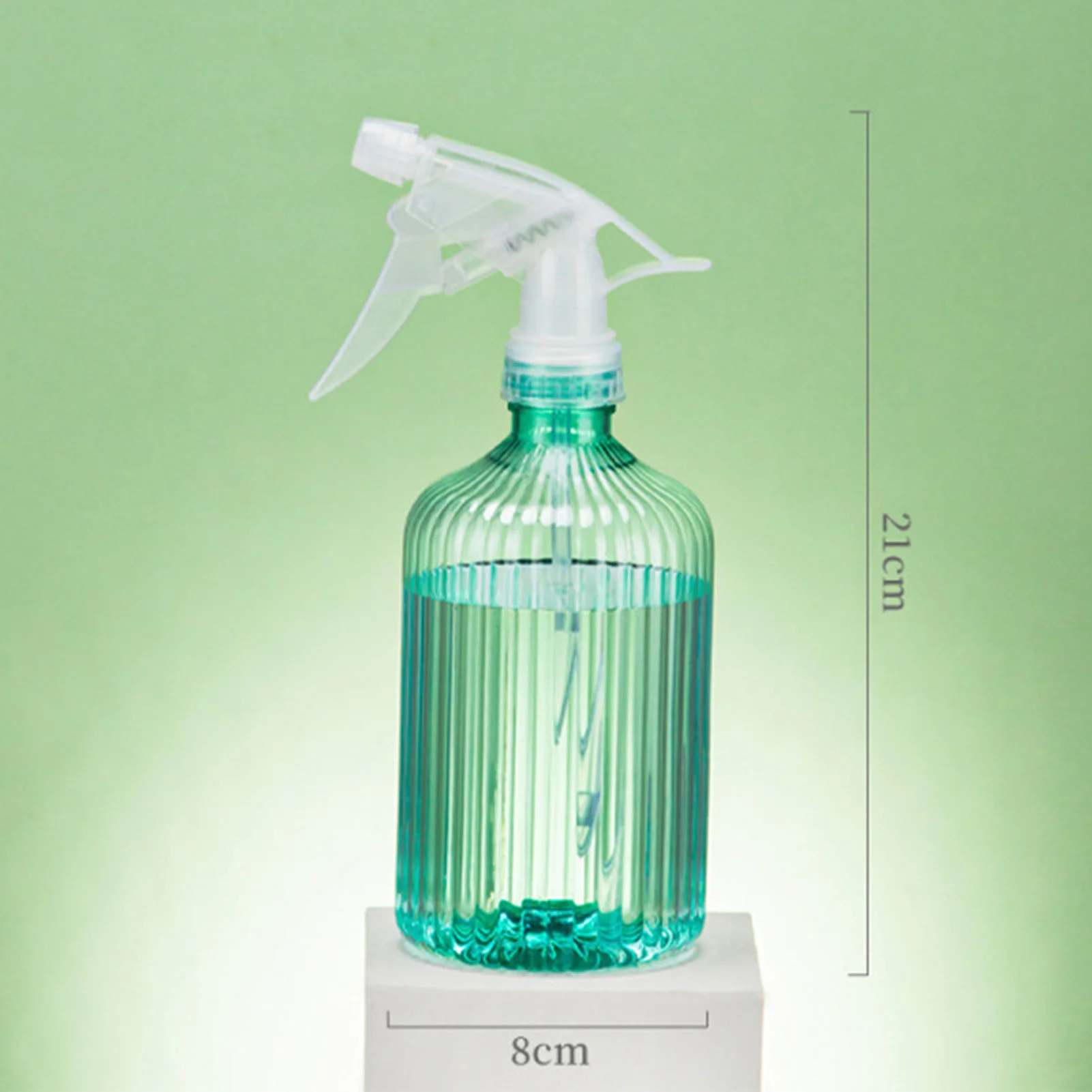 Pulverizador de plástico para plantas, botella rociadora a prueba de fugas sin BPA para jardín, suministros de limpieza interior, 500ml