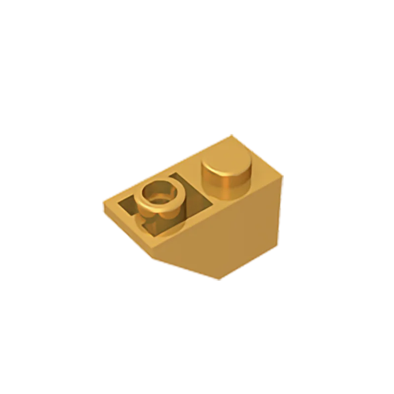 Gobricks GDS-597 pendiente, invertido 45 2x1 compatible con lego 3665 piezas de bloques de construcción educativos DIY para niños técnicos
