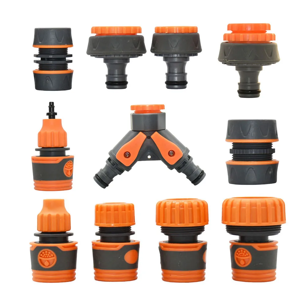 3/4 macho hembra grifo conector rápido pezón manguera de jardín rosca válvula de bola accesorios reparación de tubos adaptador de pistola de riego