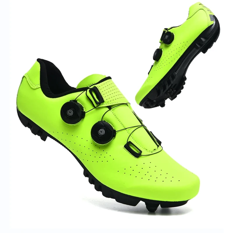 Zapatillas deportivas de ciclismo para hombre y mujer, calzado ligero con autosujeción SPD, para bicicleta de montaña y carretera, Unisex, novedad