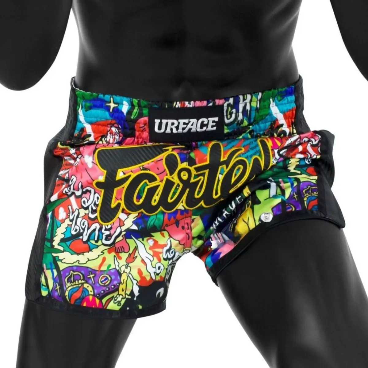 Edición limitada URFACE X-Fairtex Boxeo Muay Thai Pantalones cortos de combate de lucha para hombres y mujeres Entrenamiento y ejercicio