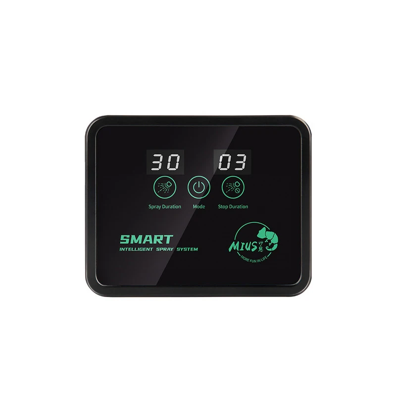 Nebulizador inteligente para reptiles, terrarios, humidificador, temporizador electrónico, sistema de pulverización de niebla automática, Kit de Control de aspersor