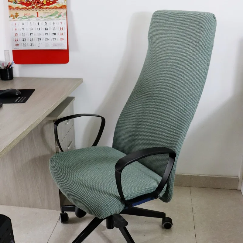 Funda Universal para silla de juegos de ordenador, fundas elásticas para asiento de silla a prueba de polvo para el hogar y la Oficina, funda protectora para muebles