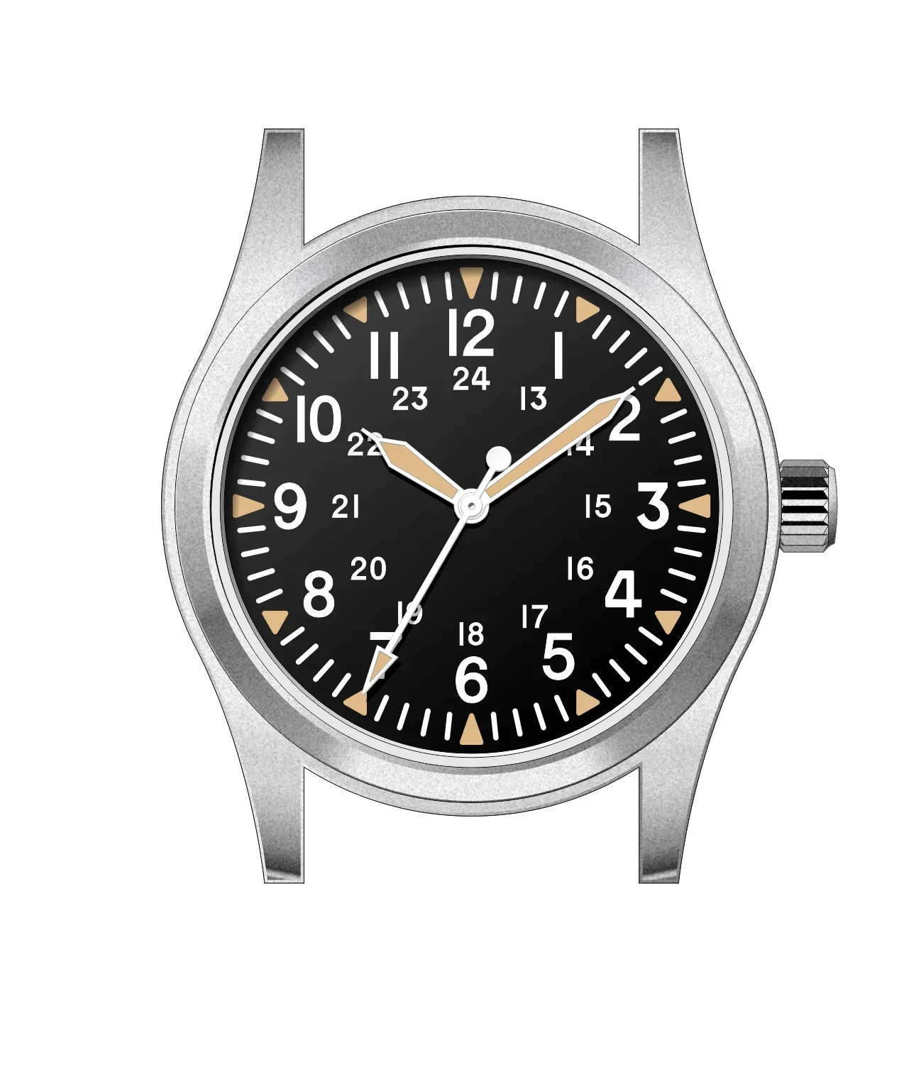 Reloj de Cuarzo MILITREK 9001 Estilo Militar Retro para Hombre, 2026, 10 Bar Resistente al Agua, Zafiro, Acero Inoxidable 360l, Luminoso