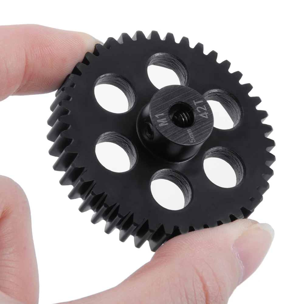 TRINOOD engranaje de Motor de piñón de Metal de acero M1, 5mm, 11T, 12T, 13T, 14T, 27T, 28T, 29T, 30T, para modelo de coche RC 1/8 1/10, piezas de Motor de camión Buggy