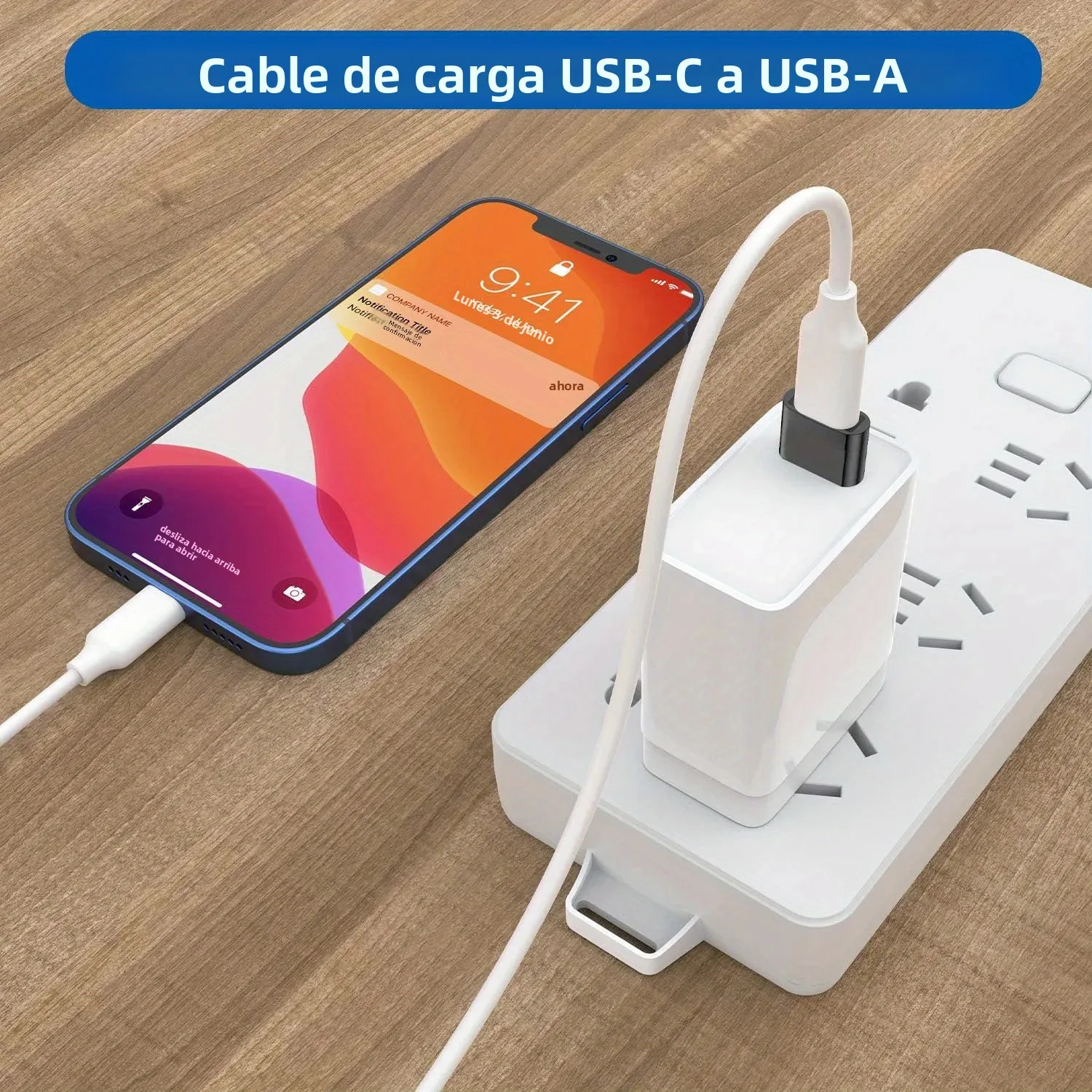 Paquete de 3 adaptadores USB a USB C, USB C hembra a USB macho de carga súper rápida y convertidor OTG Compatible con iPhone 15/14/13/12 P
