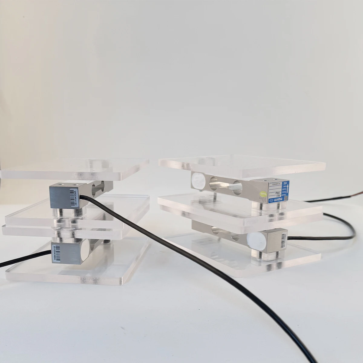 Nuevo y Económico Sensor de Peso Original Mavin 2026 de 130mm con Celda de Carga de Punto Único de 3-100kg y Kit de Soporte de Montaje de Acrílico de 8mm de Grosor