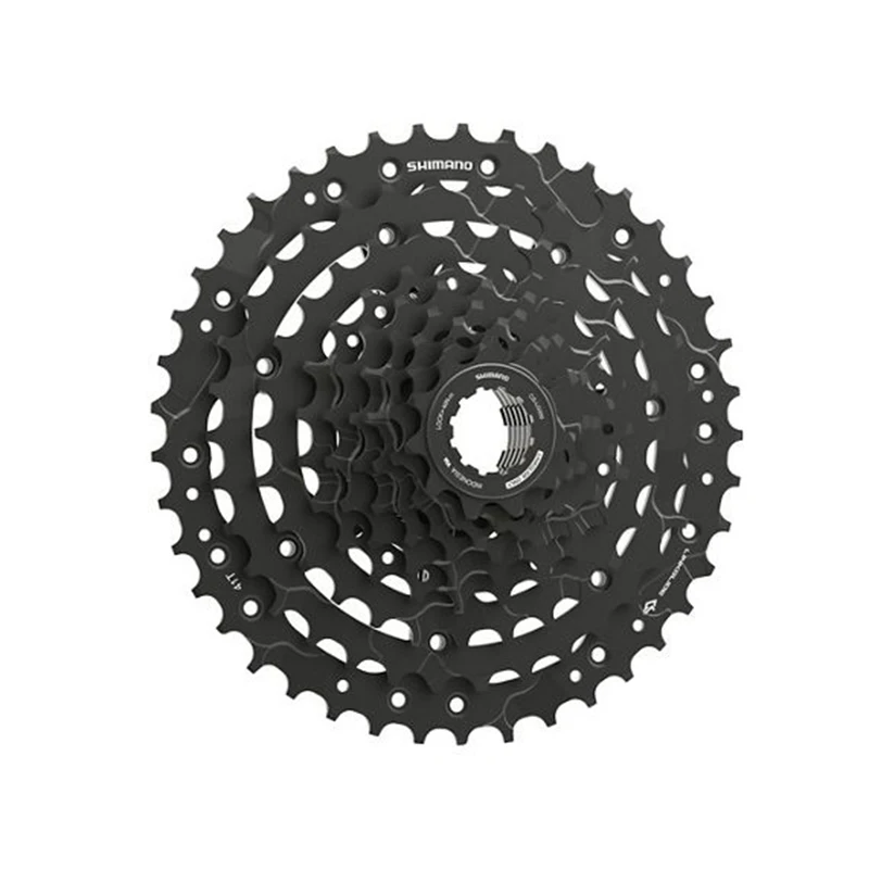 SHIMANO-Cassette LINKGLIDE de 9 velocidades, CS-LG300-9, 11-36T, 41T, 46T, CUES, serie U4000, Piñón, 9V, 9S, piezas de bicicleta