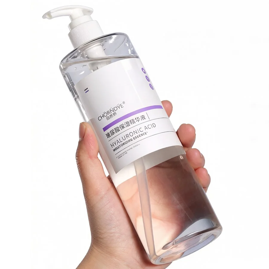 Ácido Hialurónico 500ml, Hidratación Profunda y Refrescante para el Rostro, Potenciador de Hidratación, Textura Ligera, Cuidado Facial Coreano para una Piel Radiante