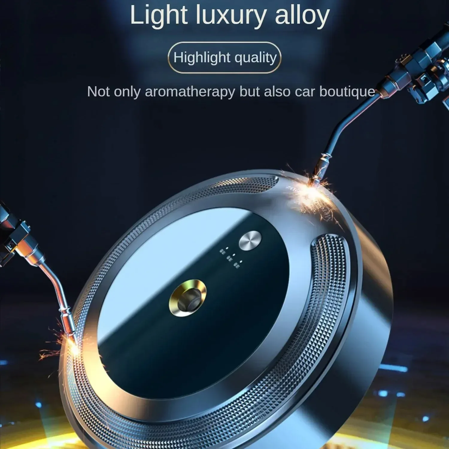 Ambientador inteligente para coche, difusor de fragancia, humidificador de niebla para coche, difusor de aceites esenciales, accesorios interiores de aromaterapia