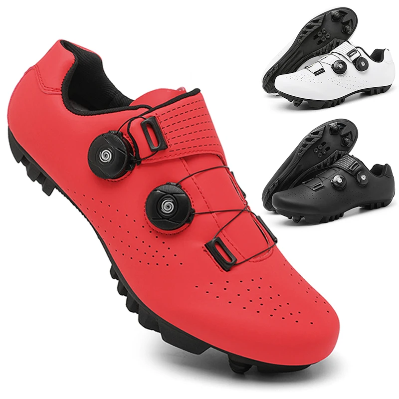 Zapatillas deportivas de ciclismo para hombre y mujer, calzado ligero con autosujeción SPD, para bicicleta de montaña y carretera, Unisex, novedad