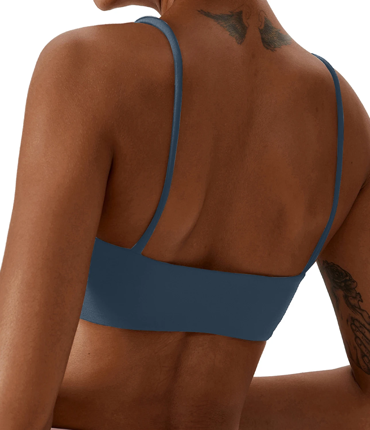 Sujetador deportivo cruzado con espalda de tela súper suave, top de fitness, ropa de yoga de alta calidad para mujer, sujetador para correr, fitness, yoga b