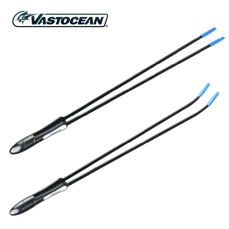 Pinzas de Coral Vastocean, pinzas de Coral suspendibles de fibra de alto carbono, soporte de herramientas de Coral, pinzas rectas, pinzas curvadas de 495mm