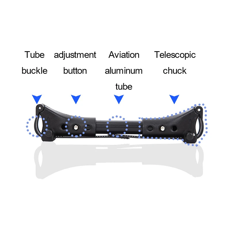 Conector de 3 piezas para cochecito de bebé gemelo, articulaciones universales, tripliegues, carrito infantil, correas de seguridad, gancho de seguridad ajustable